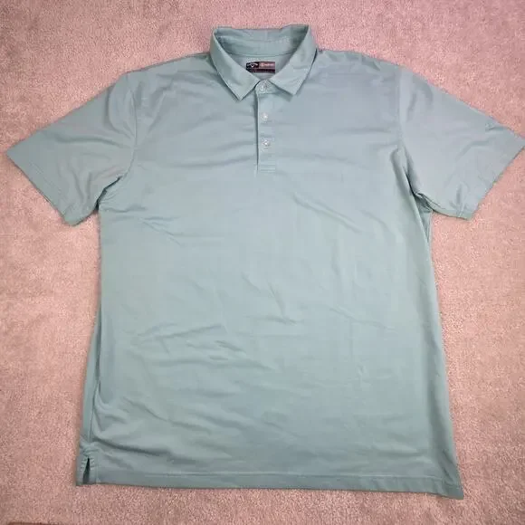 Callaway Opt Dri Performance Golf Polo Lot (2) Mens XL Blue Lightweight Stretch - Picture 8 of 13